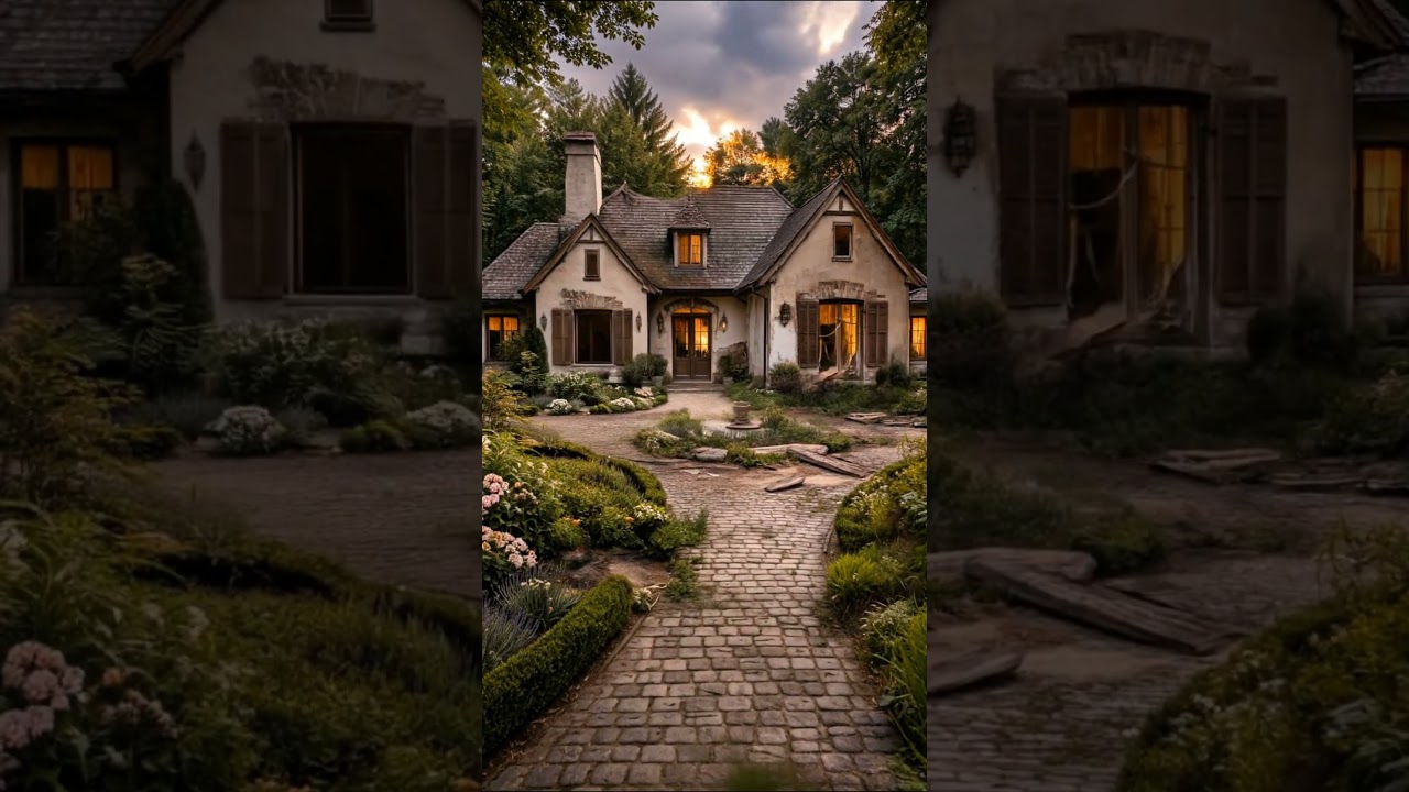 Watch This Abandoned House Transform Into a Country French Masterpiece 😍