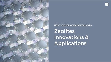 Zeolites Innovations & Applications | enables cleaner cement production | next generation catalysts