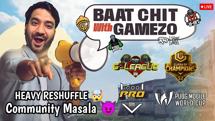 Community मसाला 🌶️🧐 iQOO Lan Announcement Today🤩 BGMS Info  🤩 EWC Preperations ✈🌎 #bgmilive