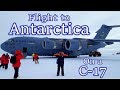 Flight to Antarctica, Christchurch to McMurdo Sound