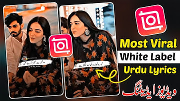 How to make white label png video editing inshot app | Adeel.writes9 tiktok video editing | Inshot