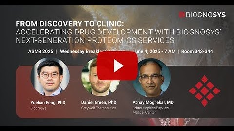 Accelerating Drug Development with Biognosys’ Next-Generation Proteomics Services