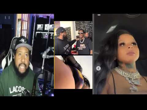 DJ Akademiks goes Live w/ Chrisean Rock & speaks on his comments about her & Blueface online!