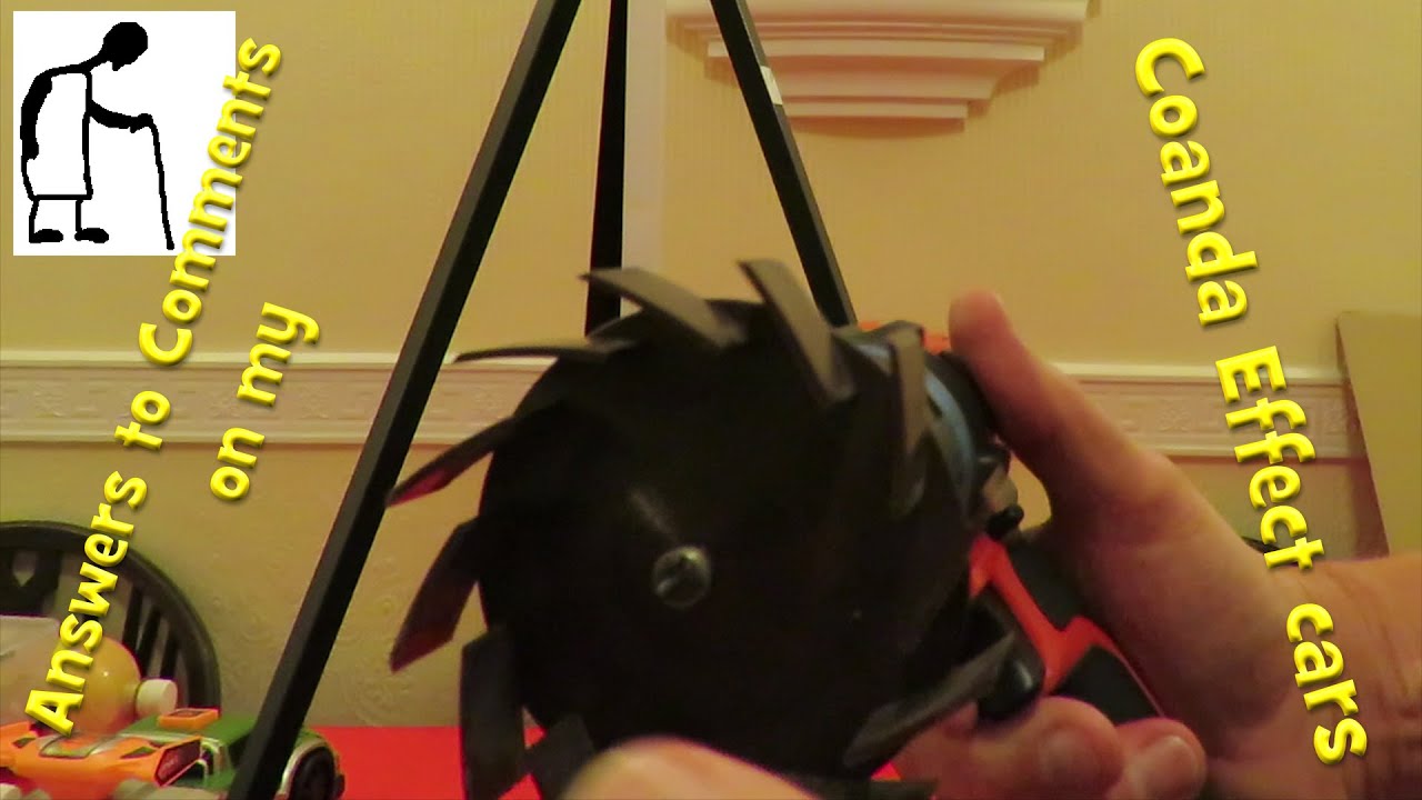 Answer to Comments on my Coanda Effect cars YouTube