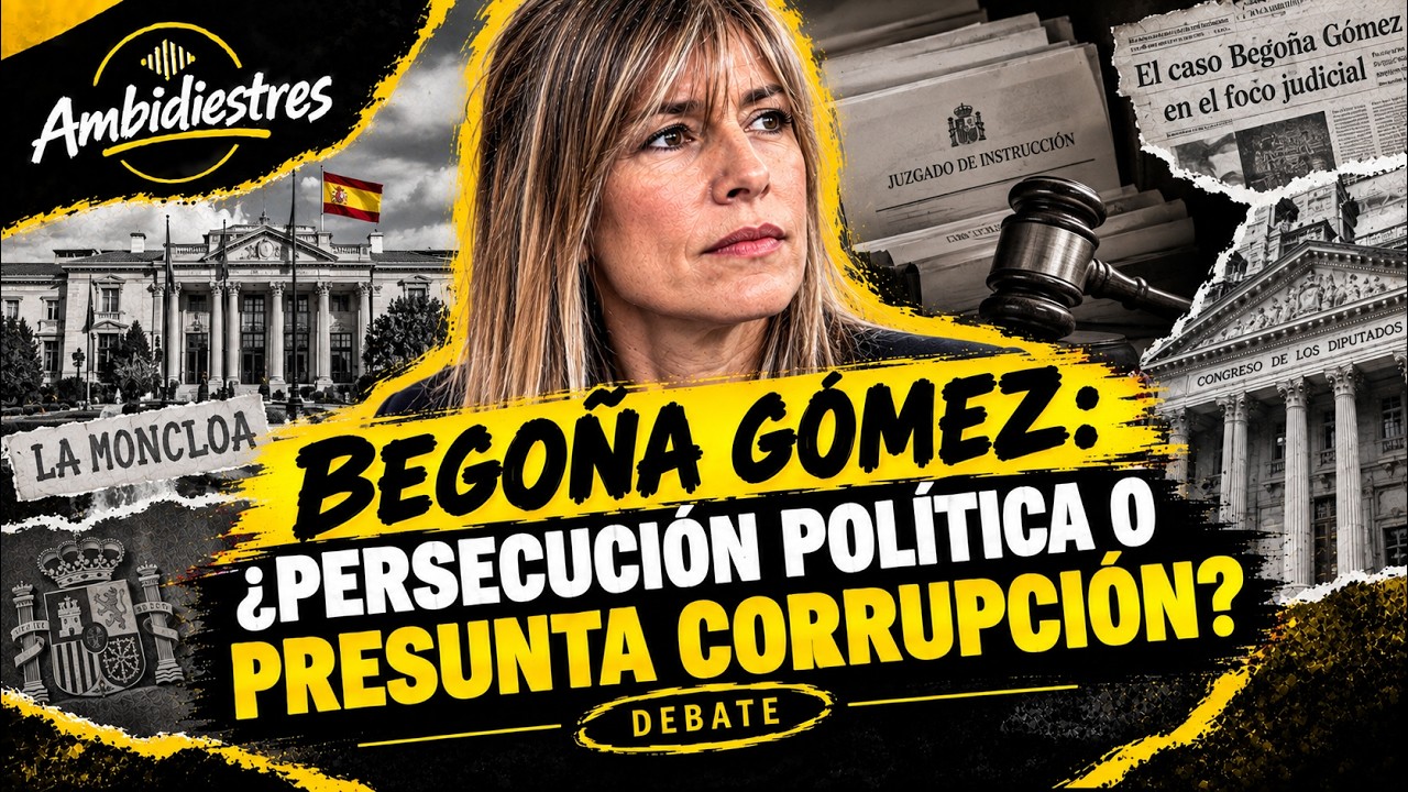 BEGOÑA GÓMEZ: ¿PERSECUCIÓN POLÍTICA O PRESUNTA CORRUPCIÓN? El debate de España | Ambidiestres