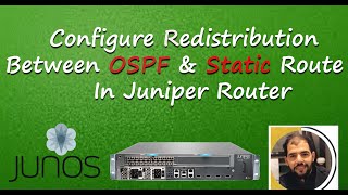 How To Configure #Redistribution in MX Juniper Router