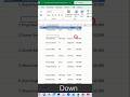 🛑 Stop typing serial numbers manually! Watch this 1-second Excel trick! 👇#shorts #excel
