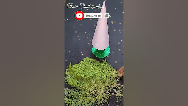 Diy Christmas Tree Decorations#shorts #youtubeshorts #shortsfeed #bisucraftcreation