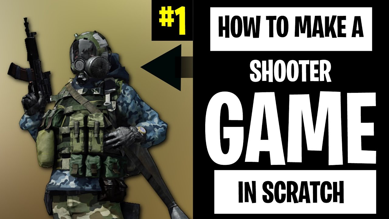 How to Make a Shooter Game in Scratch 3 Part 1 (Basic Game)