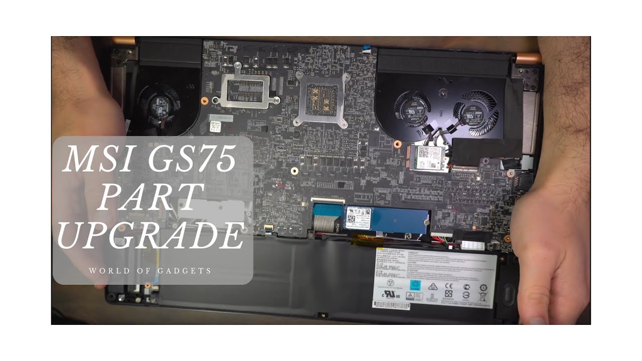 msi gs65 stealth ram upgrade