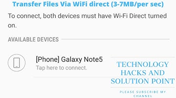 How to transfer files through WiFi direct, share via Wifi-direct, ethical hacking, transfer files.