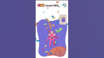 😁🏀🏈Dop Choo Delete Puzzle 593 level #game #shorts