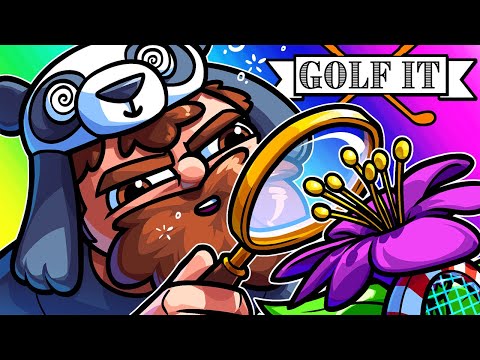 Golf It Funny Moments - V-Clipping for Secret Holes!