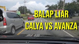 BALAP LIAR// TOYOTA CALYA VS AVANZA