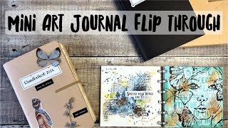 Mini Art Journal Flip Through