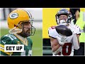 Reacting to the Packers' field goal decision and Tom Brady's long TD pass to Scotty Miller | Get Up