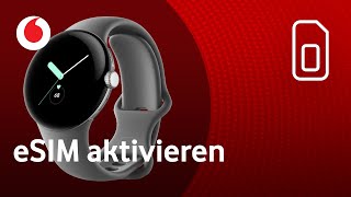 Google Pixel Watch: Einrichten & eSIM aktivieren
