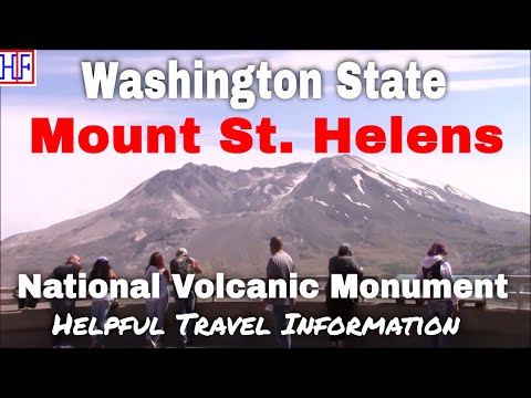 Vidéo: Mount St. Helens Centres d'accueil à explorer