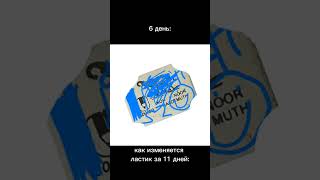 как изменяется ластик за 11 дней #music #мем #technodance #drawing #kpop #мемы #202lofi #art  #memes