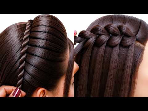Beautiful & Latest Hairstyle Tutorial | Hairstyle For Birthday Girls | Hair Style Girl