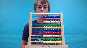 How to use a 100 bead abacus-Single Digit Subtraction Example 2
