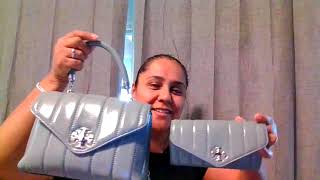 Tory Burch SMALL KIRA PATENT TOP-HANDLE SATCHEL