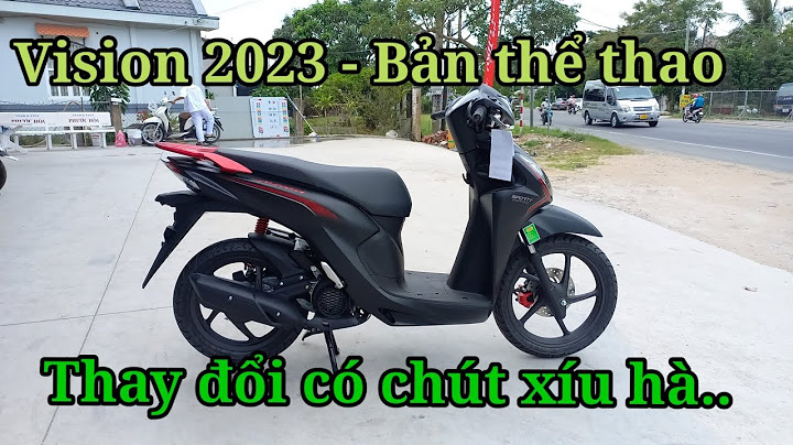 Vision 2023 đen nhám giá bao nhiêu