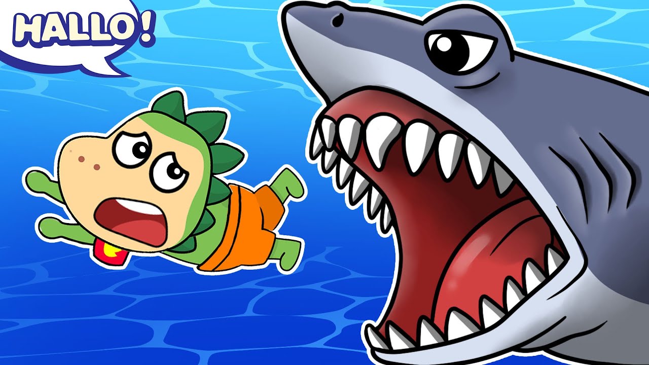 🦈 Das letzte Paar Schwimmflossen im Wasserpark und andere Geschichten für Kinder von Fire Spike