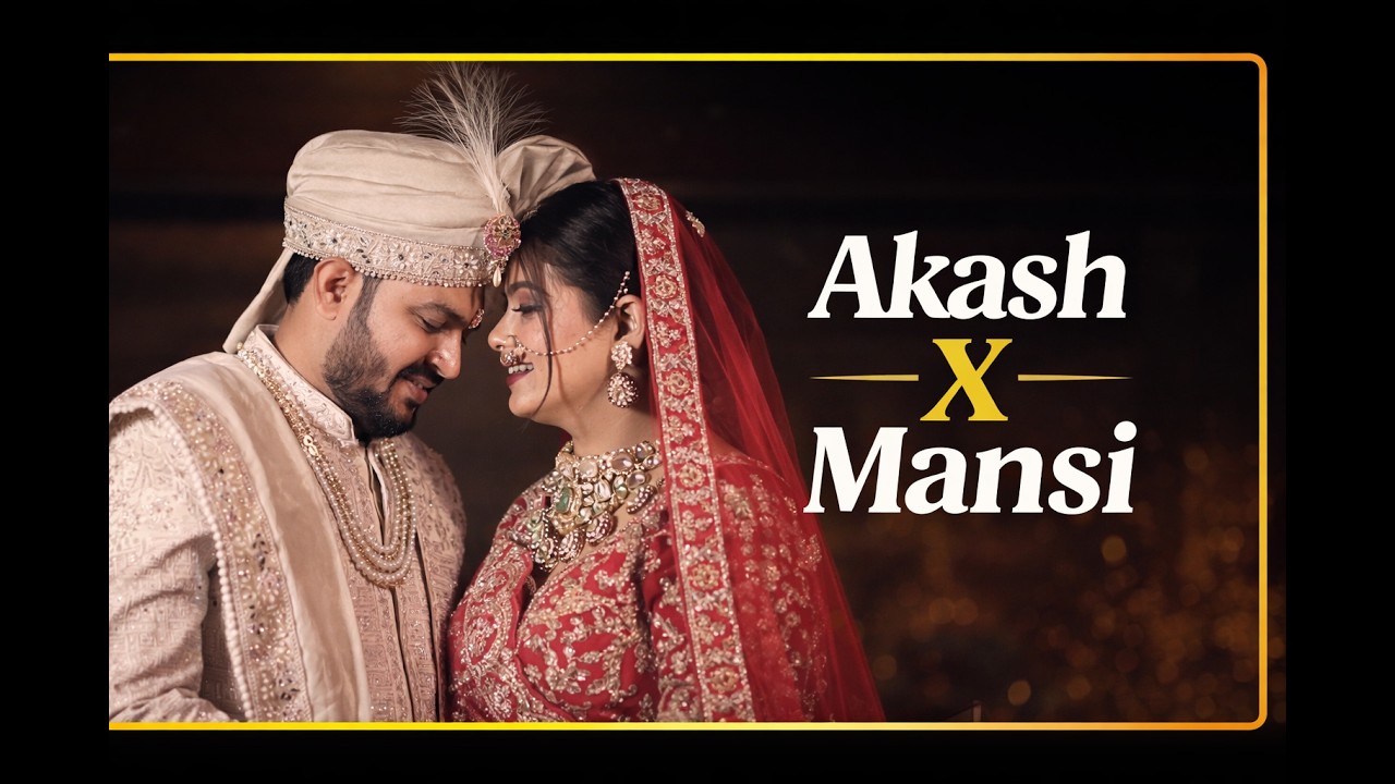 Akash X Mansi | Best Cinematic Wedding Teaser 2026 | @chauhananoop9917 #wedding
