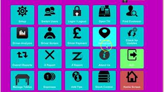 EasyPos Touch Screen Till Software Demo