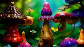 Trippy Psychedelic Mushrooms, ZEN, OM, RELAXATION, SLEEP. PEACE, TRANQUILITY, AMBIENT