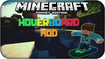 HOVERBOARD MOD for minecraft pe
