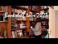 Bookshelf tour 2023  un max de livres