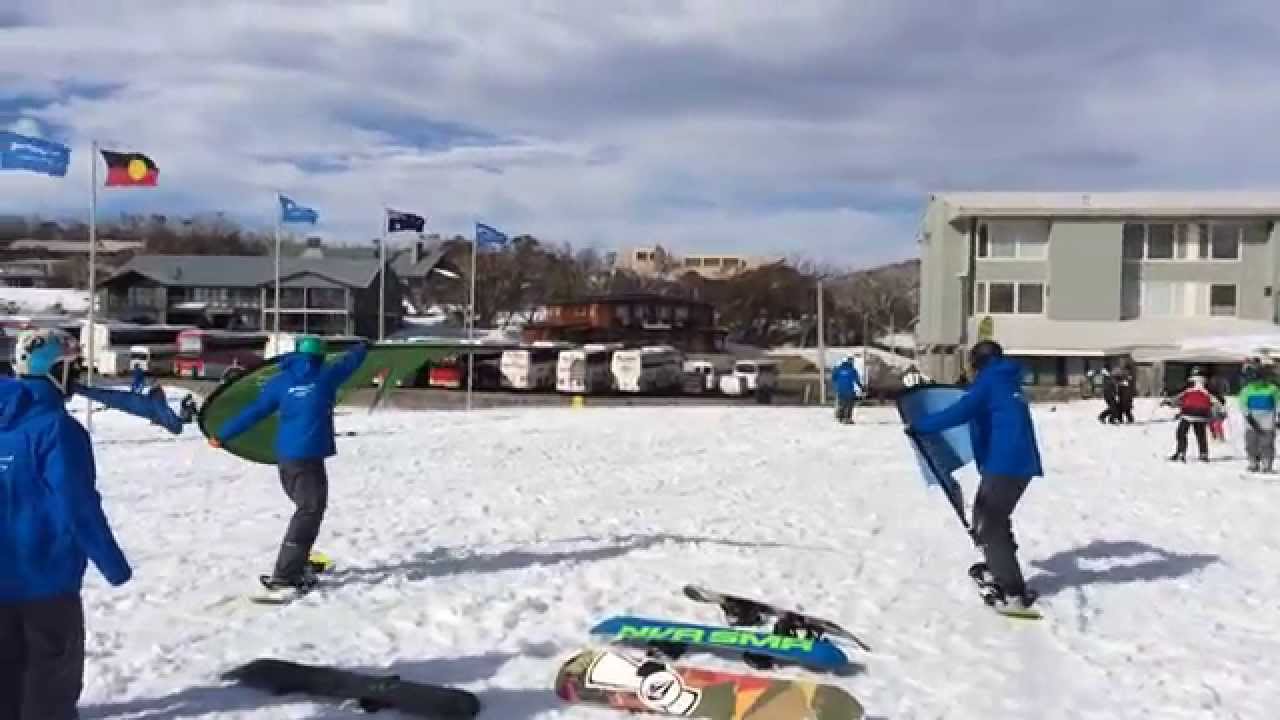 Wind snowboarding @Smiggs - YouTube