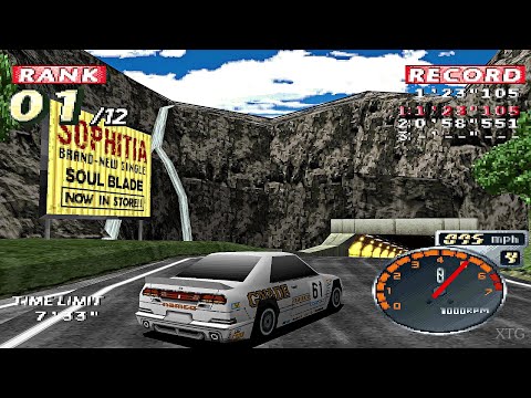 Rage Racer PS1 Gameplay HD (Beetle PSX HW)