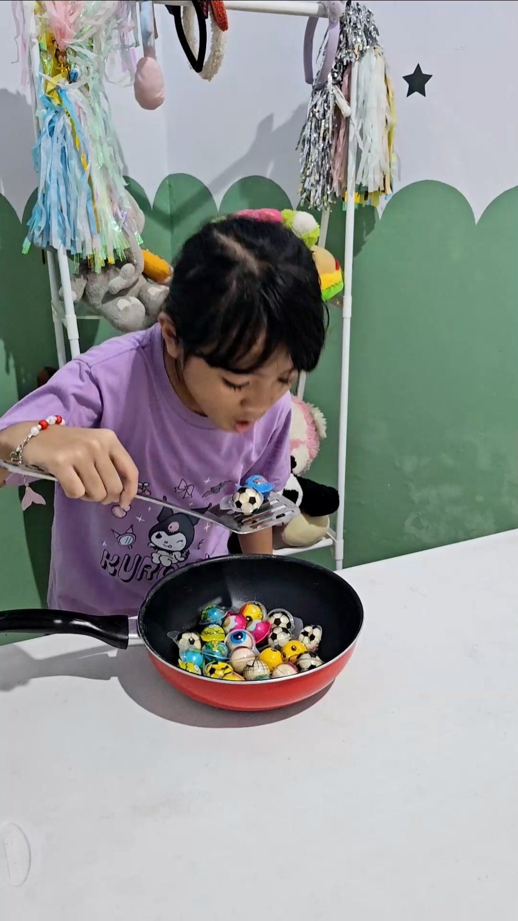 Crying for candy