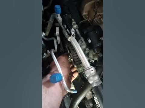 2009 Honda Pilot 3.5 V6 Power Steering pump Removal - YouTube