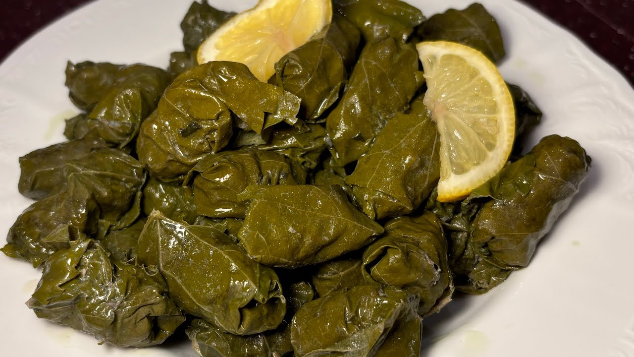 TƏNƏK DOLMASI 🍃ДОЛМА – АЗЕРБАЙДЖАНСКАЯ КЛАССИКА! GRAPE 🍃LEAVES DOLMA Azerbaijani Recipe! 🍃#food 
