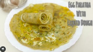 Garlic Egg Paratha Recipe With Liquid Dough | Breakfast Recipe | Egg Paratha | Farahil’s Kitchen
