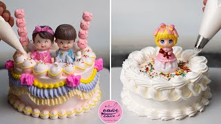 Happy Cake Decorating Tutorials for Anniversary | Anniversary Cake Design | Cake Cake