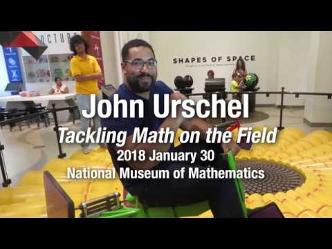 John Urschel at the National Museum of Mathematics