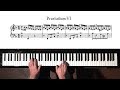 Bach Prelude and Fugue No.6 Well Tempered Clavier, Book 2 with Harmonic Pedal