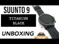 Suunto 9 G1 Baro Titanium Black Unboxing HD (SS050145000)