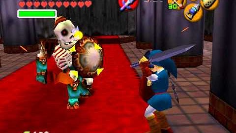 The Legend of Zelda Ocarina of Time Master Quest Debug Gameplay