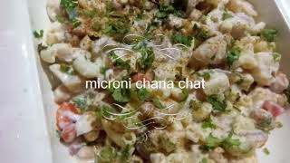 Microni chana chat /ramzan special recipe by cooking with iqra