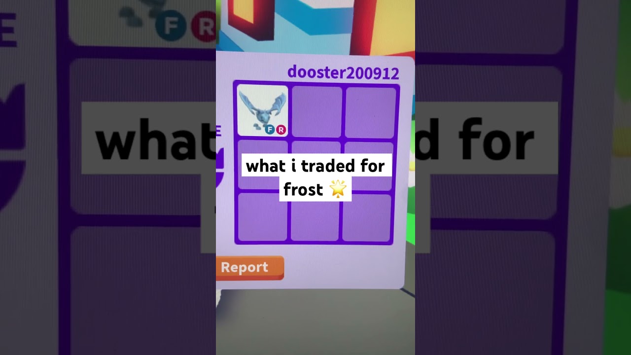 What i traded for frost dragon in adopt me! 💓 #adoptme #roblox #trade #frostdragon #shorts