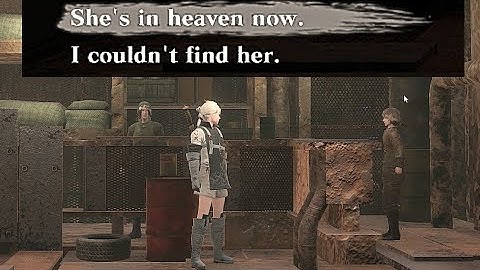 NieR Replicant - Lie or Tell Jakob & Gideon the truth about their mother (Gideon Reaction)