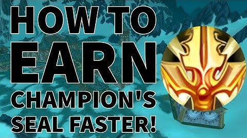 How to earn Champion