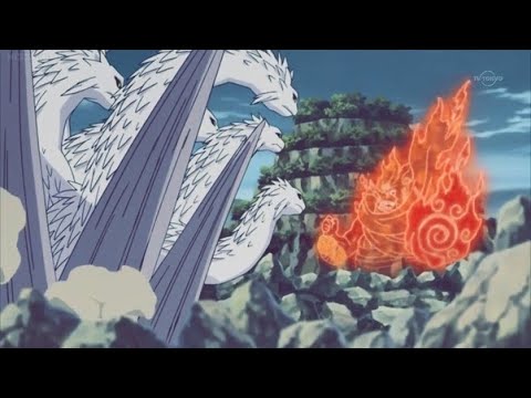 Itachi's SUSANOO vs Sasuke's CURSE mark (Orochimaru re-appears)