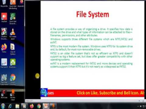 Windows File System Part I